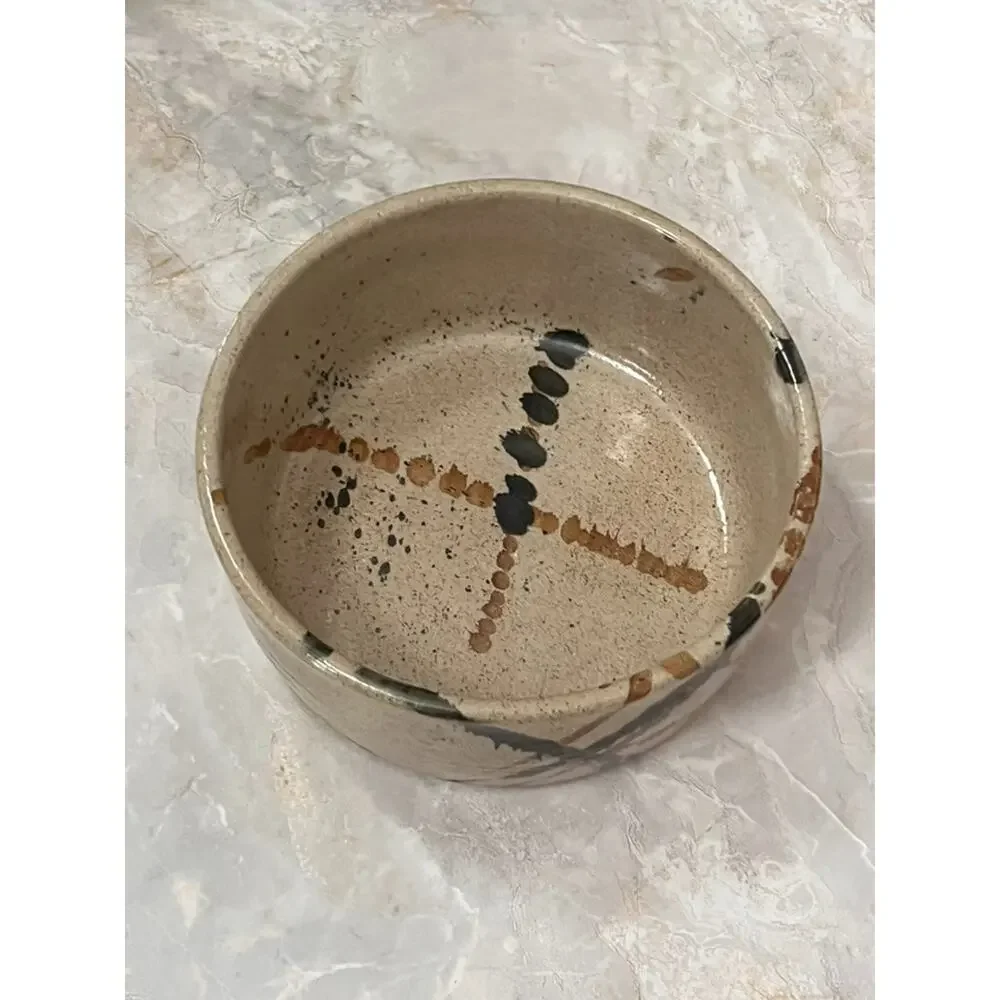 Studio Art Pottery Stoneware Bowl 6.6